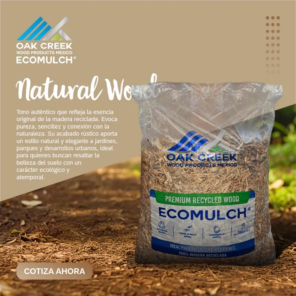 Ecomulch Natural Wood - 50L