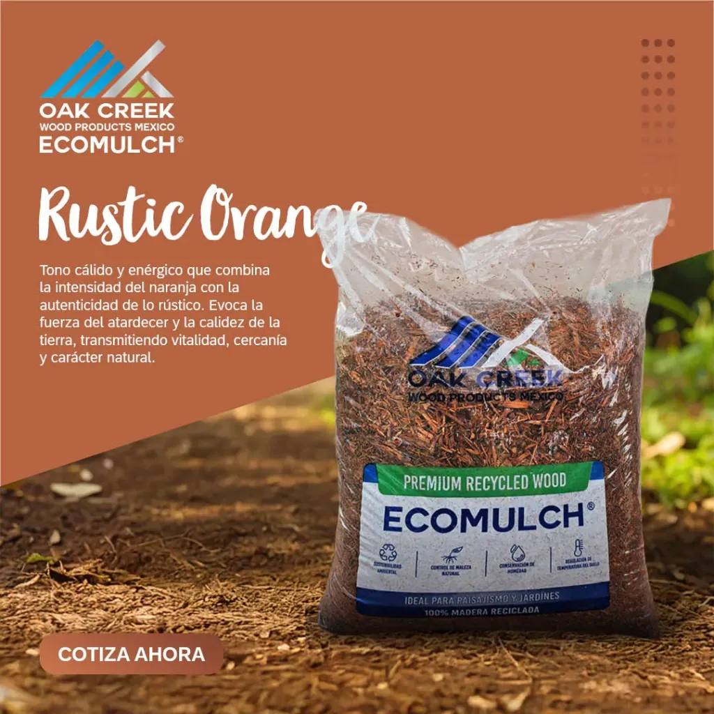 Ecomulch Rustic Orange - 50L