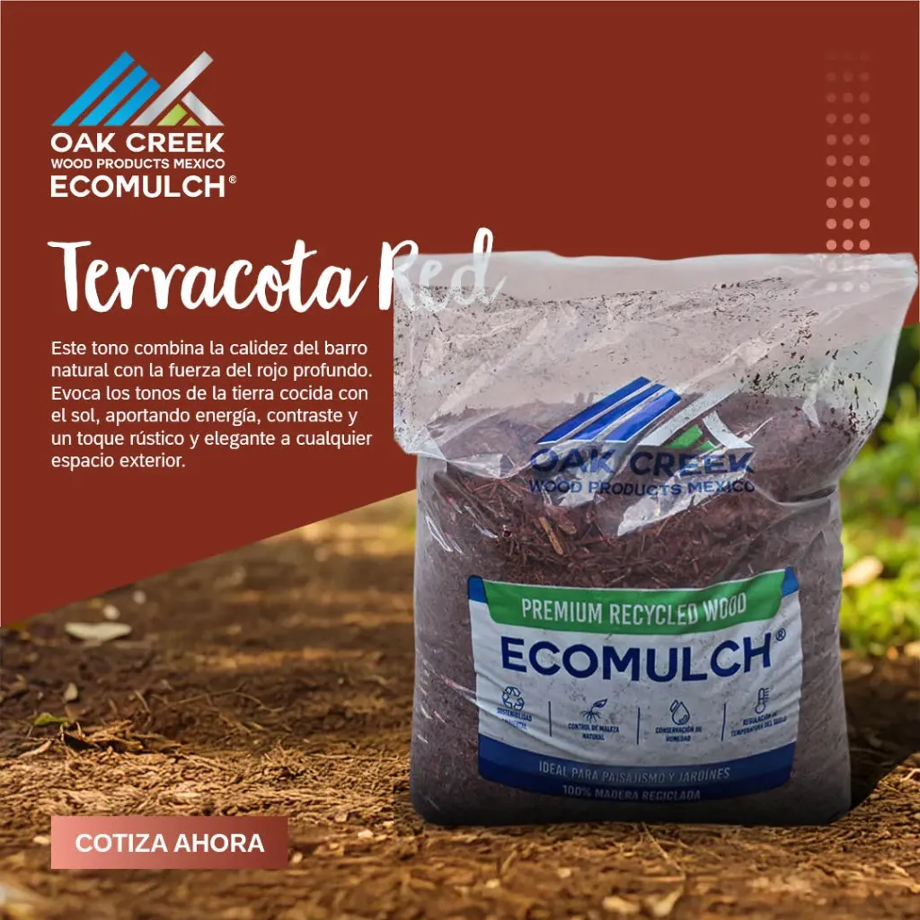 Ecomulch Terracota Red - 50L